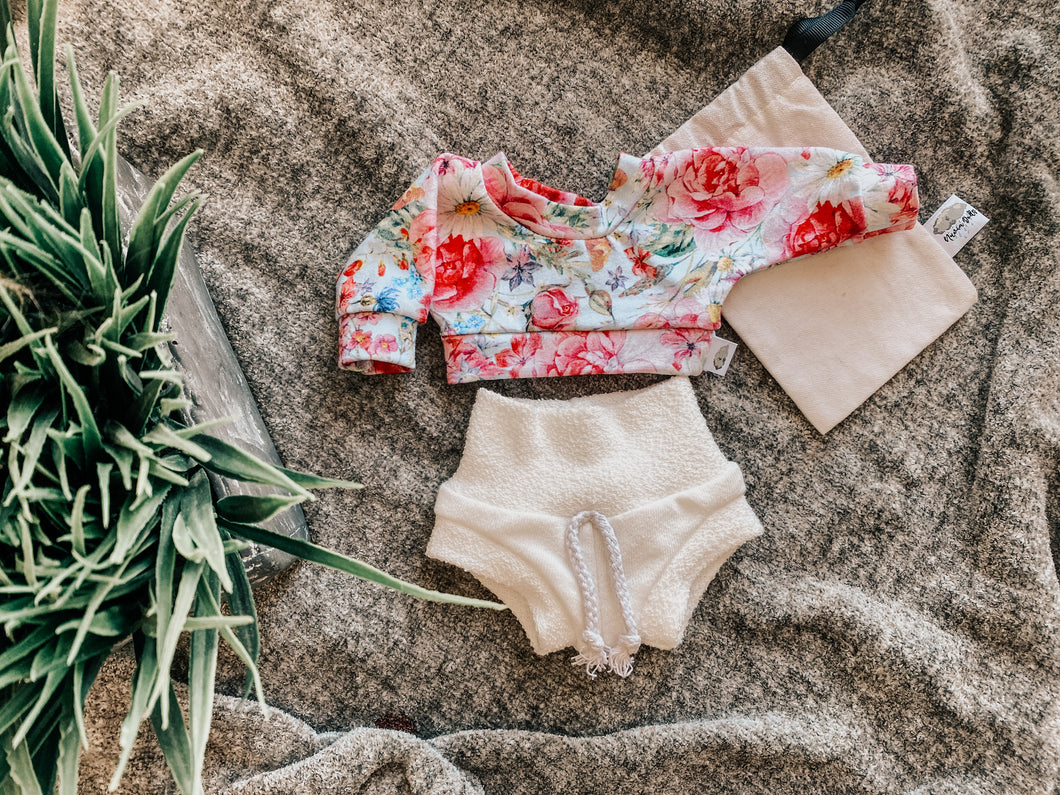 Watercolor floral Lounge set